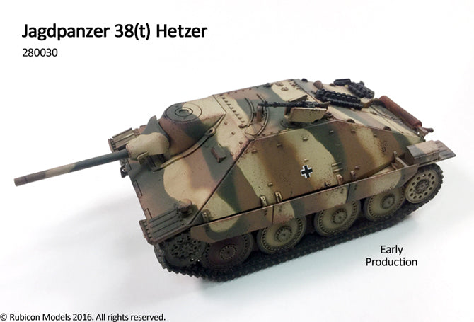 German Jagdpanzer 38(t) Hetzer (Rubicon) :www.mightylancergames.co.uk