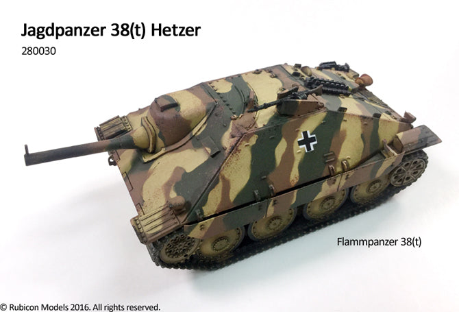 German Jagdpanzer 38(t) Hetzer (Rubicon) :www.mightylancergames.co.uk