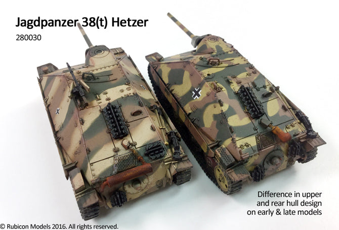 German Jagdpanzer 38(t) Hetzer (Rubicon) :www.mightylancergames.co.uk