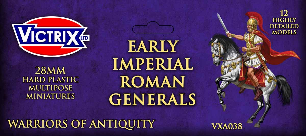 Early Imperial Roman Mounted Generals - Victrix - VXA038