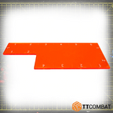 TT Combat Acrylic Range Ruler Orange