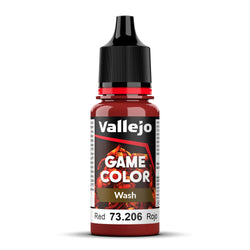 Vallejo Red Game Color Hobby Wash 18ml