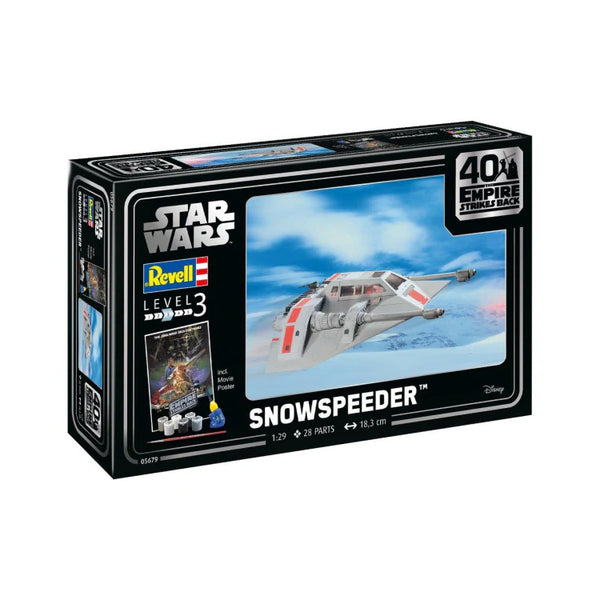 Star Wars Snowspeeder Scale Model Revell Kit