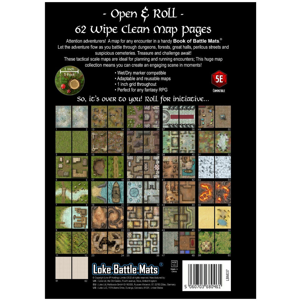 Loke Battle Mats Tabletop RPG Maps