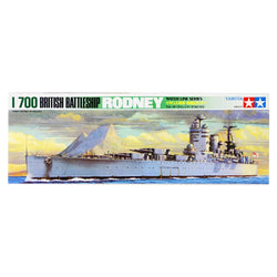 Rodney British Battleship - Tamiya 1/700 Scale Ship