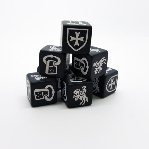 SAGA Dice - Teutonic Dice (Ordensstaat) sd09