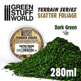 Large Basing Foliage Tub Dark Green