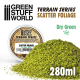 Large Basing Foliage Tub Dry Green