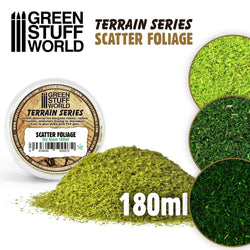 Scenic Scatter Foliage 180ml Tub Available in four colours.
