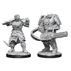 Vesk Soldier Starfinder Deep Cuts Unpainted Miniatures