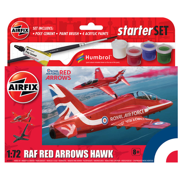 RAF Red Arrows Hawk (Airfix Starter Set 1:72)