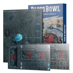 Shambling Undead Blood Bowl Pitch & Dugouts