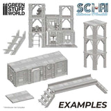 GSW Science Fiction Wargaming Terrain Mould