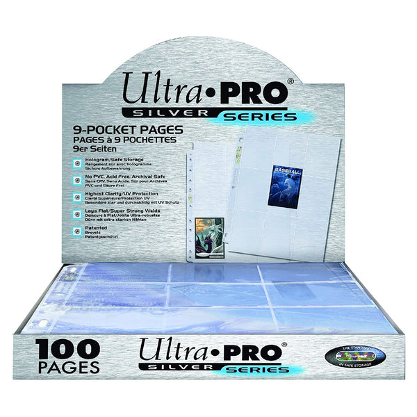 Ultra Pro Silver Series 9 Pocket Page Full Box