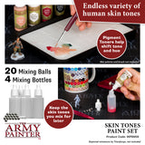 Wargaming Paint Set For Natural Skin Tones