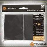 100 Pack Black TCG Sleeves