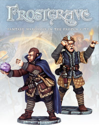 Frostgrave - Soothsayer & Apprentice: www.mightylancergames.co.uk