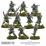 Daughters Of The Motherland Painted Miniatures
