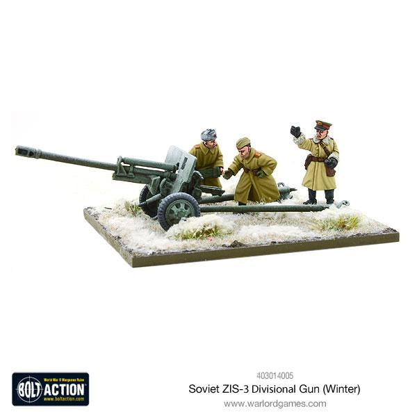 Soviet Zis-3 Divisional Gun (Winter) Bolt Action Mini