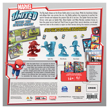 What's Inside Marvel United Enter The Spider-Verse?