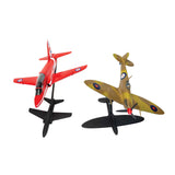 Scale Model Supermarine Spitfire and Red Arrows Hawk Gift Box