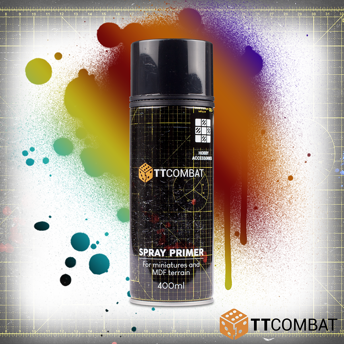 Rashaar Turquoise - TT Combat Spray Primer 