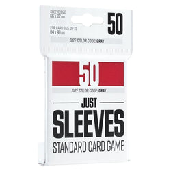 Just Sleeves Value TCG Sleeves Red Standard 50ct