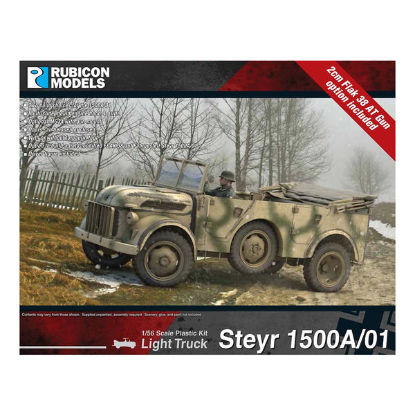 Steyr 1500A/01 Light Truck - Rubicon 1/56 Scale Model