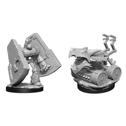 Stone Defender & Oaken Bolter D&D Nolzur's Marvelous Miniatures