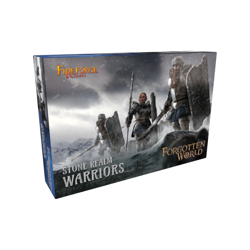 Stone Realm Warriors (Forgotten World) Fantasy Dwarf Miniatures