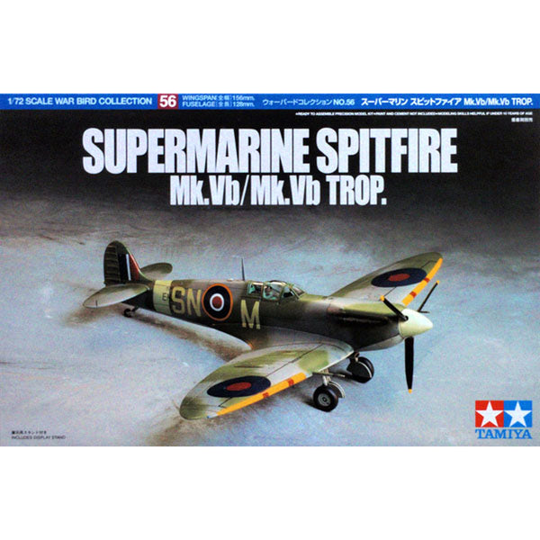 Supermarine Spitfire MK Vb Trop - Tamiya (1/72) Scale Models