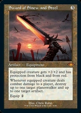 Sword Of Sinew And Steel Retro Foil