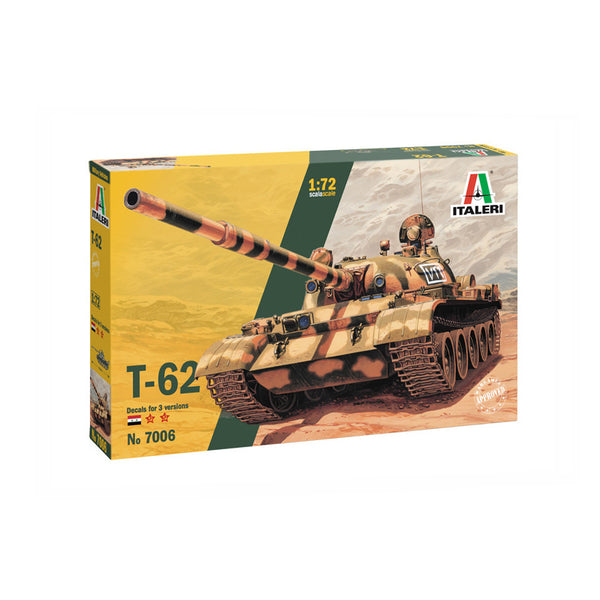 T-62 Battle Tank Scale Model Kit 1/72