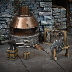 Blacksmith's Forge - Terrain Crate :www.mightylancergames.co.uk