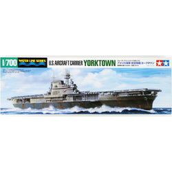 US Navy Aircraft Carrier Yorktown - Tamiya 1/700 Scale Ship