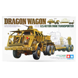 US 40 Ton Tank Transporter Dragon Wagon - Tamiya 1/35 Scale