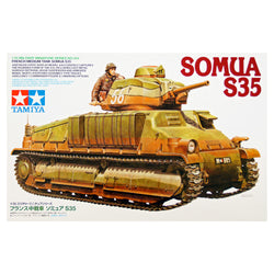French Medium Tank Somua S35 - Tamiya 1/35 Scale Model