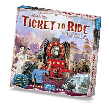 Ticket To Ride Asia + Legendary Asia