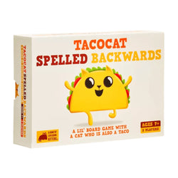Taco Cat Spelled Backwards Family Game