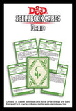 Spellbook Cards Druid (D&D 5th Edition): www.mightylancergames.co.uk