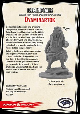 dungeons and dragons Oyaminartok miniature 