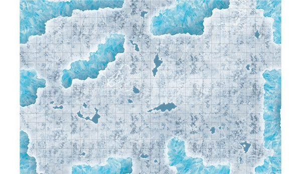 Caverns of Ice Encounter Map - Gaming Mat 
