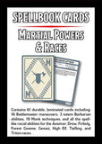 Spellbook Cards Martial Powers and Races Deck (D&D 5th Edition): www.mightylancergames.co.uk