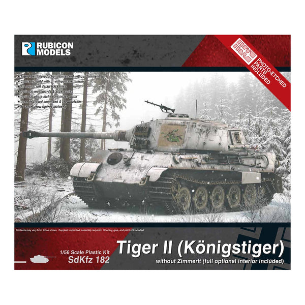German Tiger II (Konigstiger) 1/56 Scale Tank