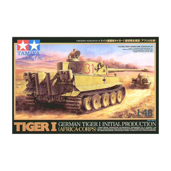 Tamiya German Tiger I Tank Kit 1/48