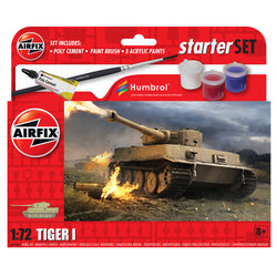 Tiger I Tank Scale Model (Airfix Starter Set 1:72)