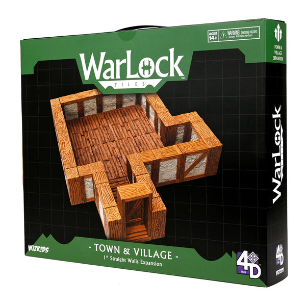 WARLOCK™ TILES: Town & Village - Straight Walls Expansion