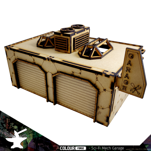 Sci-Fi Mech Garage- Colour Forge -SCI010