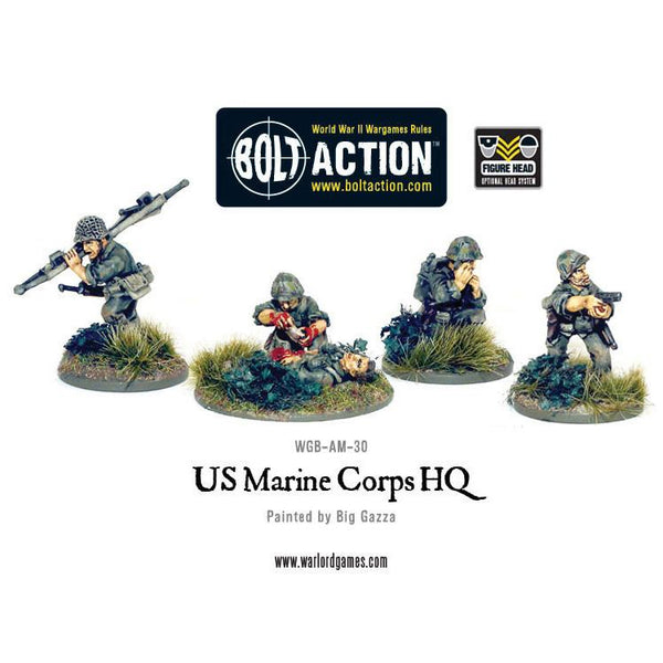 USMC HQ Bolt Action Miniatures