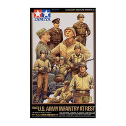 WWII U.S. Infantry at Rest - Tamiya (1/48) Scale Models